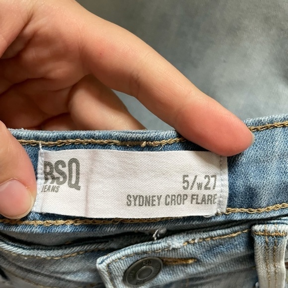 RSQ Sydney Crop Flare Jeans - Picture 4 of 7